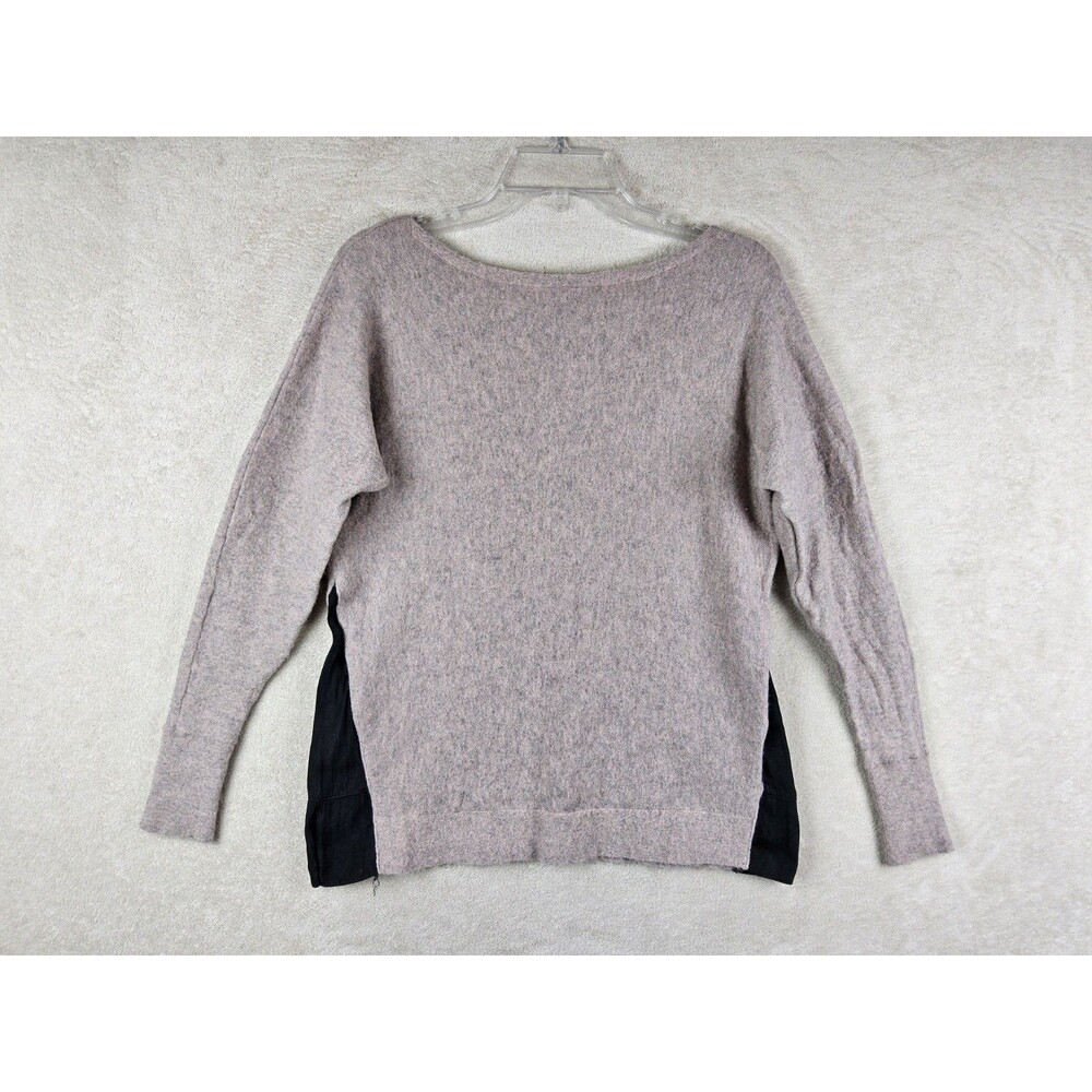 Banana Republic Women's Long Sleeve Mixed Media Wool Blend Sweater XS